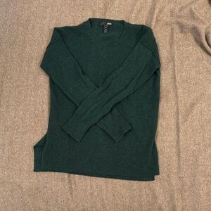 Aqua Cashmere Forest Green Knitwear